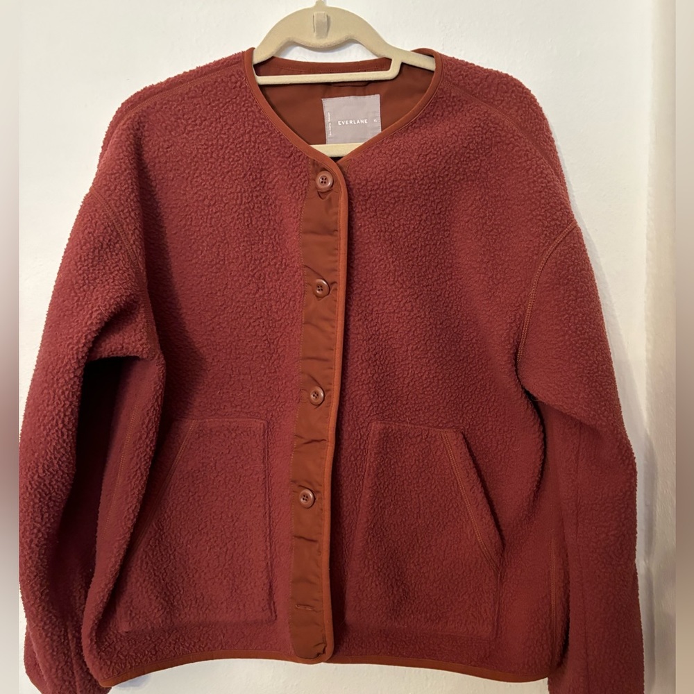 Everlane teddy jacket